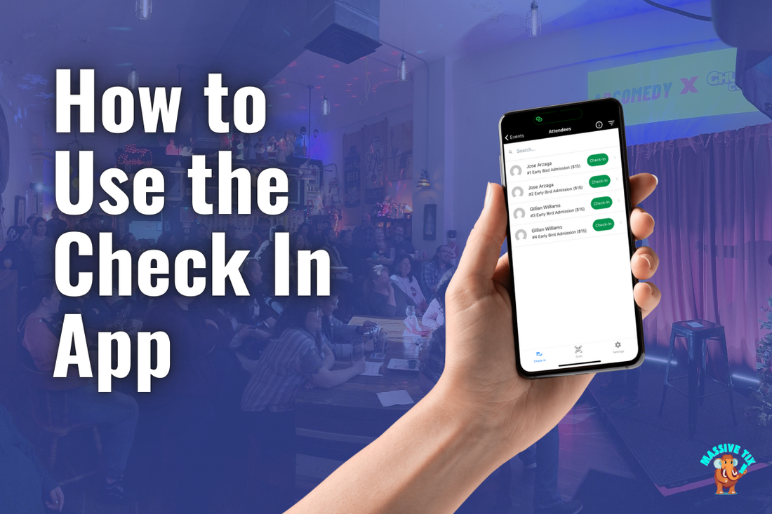 How to Use the Check In App