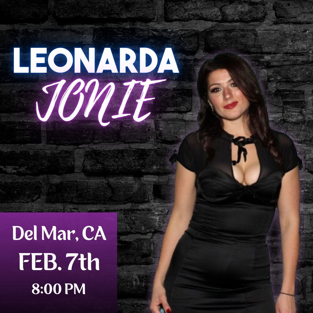 Leonarda Jonie: Live in San Diego CA - Feb 8th (NEW DATE & VENUE)